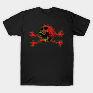 Toxic Skull and crossbones T-Shirt